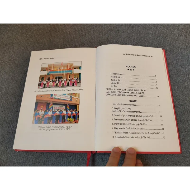 BIÊN NIÊN SỰ KIỆN LỊCH SỬ ĐẢNG BỘ QUẬN TÂN PHÚ (2003 - 2010) 727176