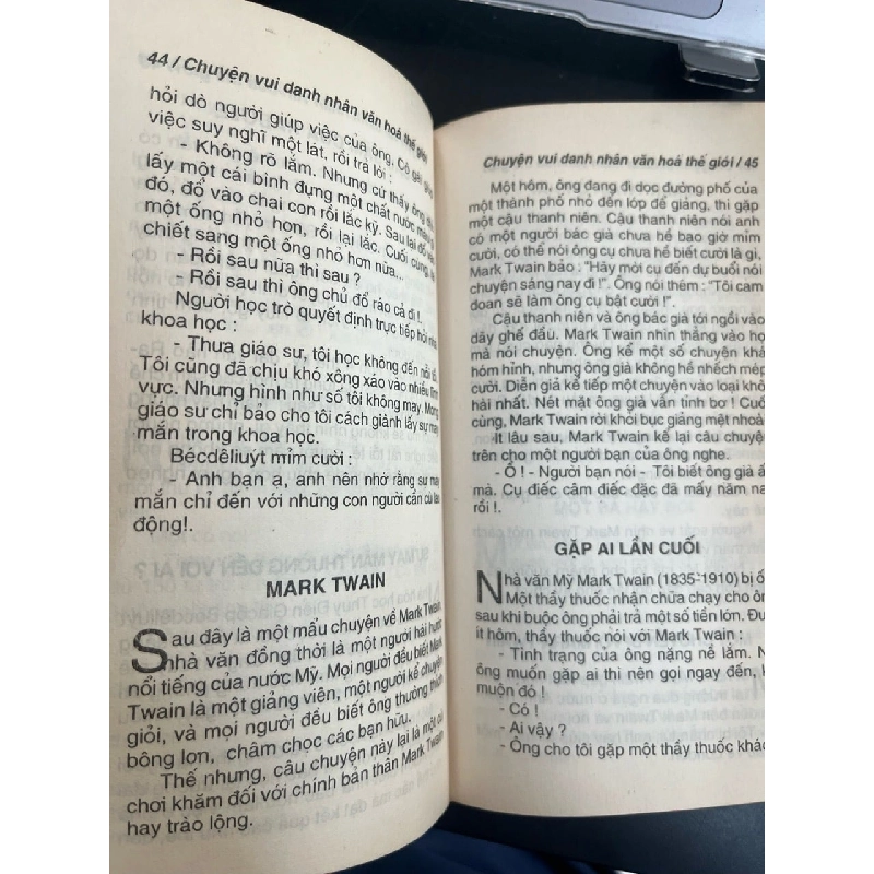 Chuyện vui danh nhân văn hoá thế giới 932483