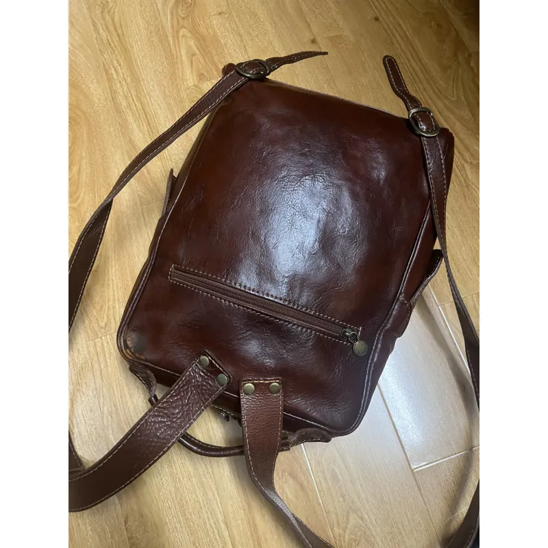 Balo nam công sở da mộc 2hand 960729