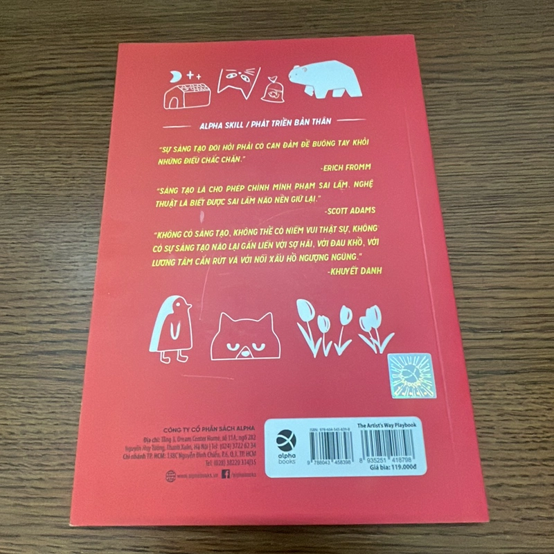 The artist’s way play book Sổ tay thực hành 12 tuần khơi nguồn sáng tạo 358006