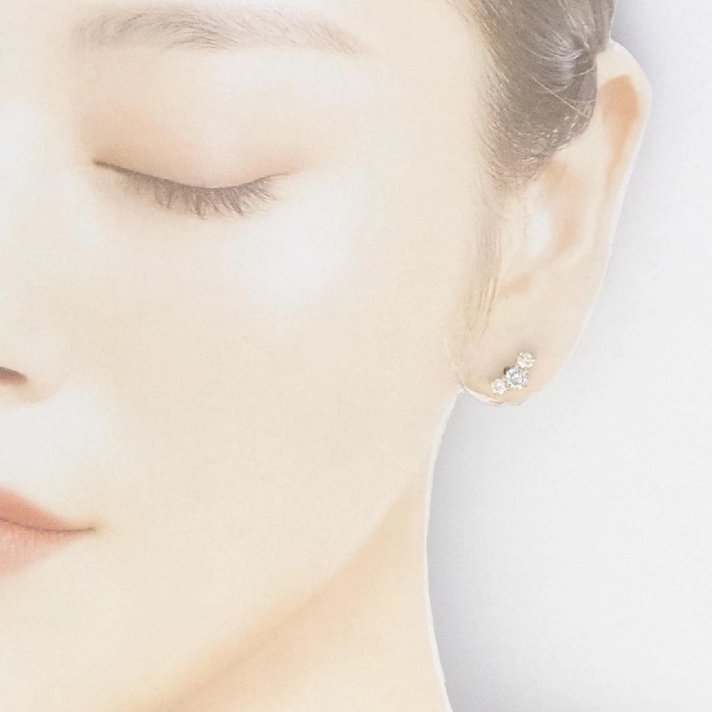 K18YG Bông tai kim cương 1.015CT - Hàng hiệu Chính hãng 868654