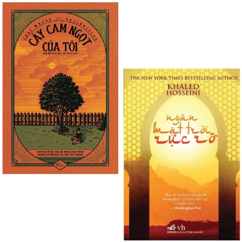 Combo Sách Ngàn Mặt Trời Rực Rỡ + Cây Cam Ngọt Của Tôi (Bộ 2 Cuốn) - José Mauro de Vasconcelos, Khaled Hosseini 744138
