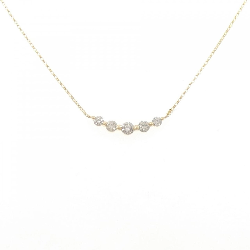 K18YG Dây chuyền kim cương 0.50CT - Hàng hiệu Chính hãng 857768