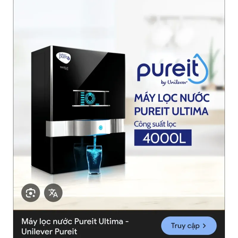 Máy lọc nước Pureit Ultima 4000L chính hãng 787157