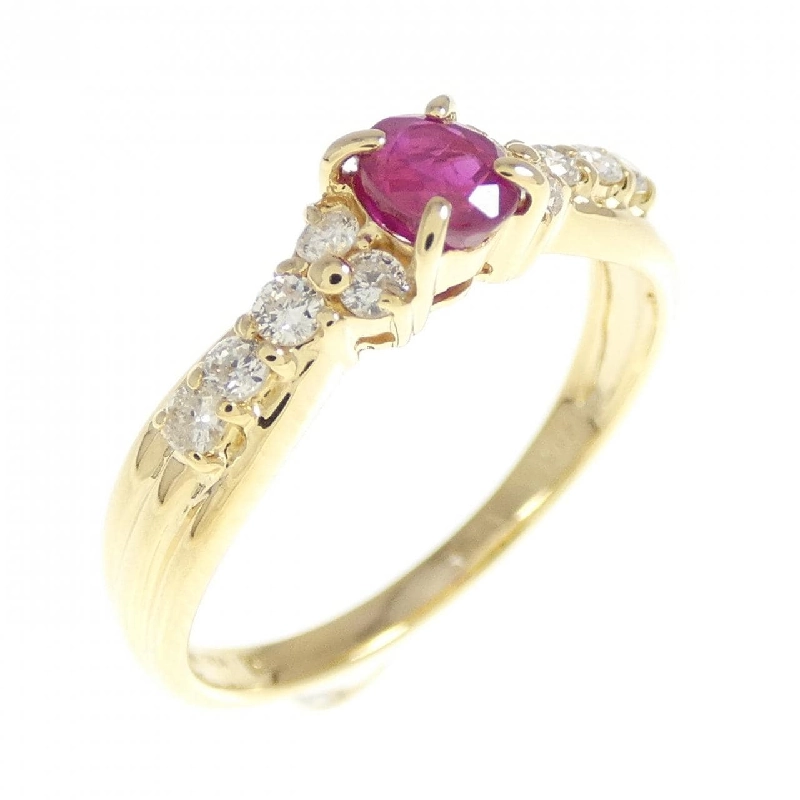 Nhẫn Ruby K18YG 0.34CT 669997