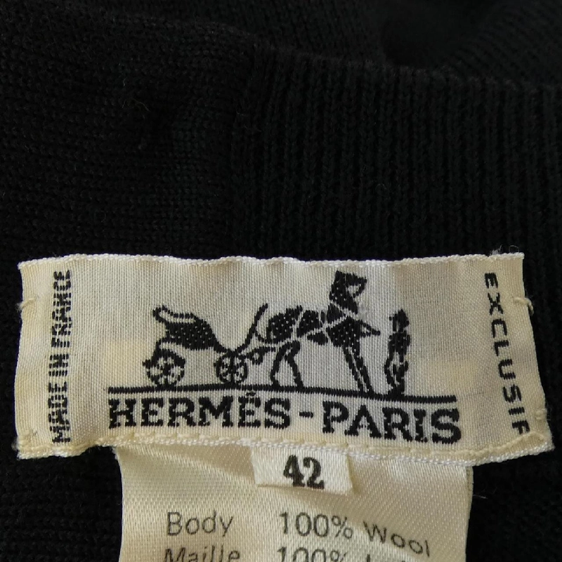 HERMES FLVCTVAT NEC MERGITVR Áo thun - Hàng hiệu Authentic 817277