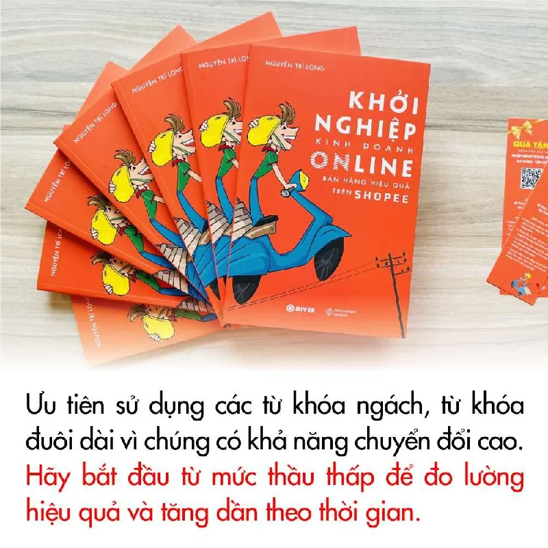Khởi Nghiệp Kinh Doanh Online - Bán Hàng Hiệu Quả Trên Shopee - NGUYỄN TRÍ LONG & TRẦN THANH PHONG - GIVER BOOKS - MARKETING KINH DOANH 595450