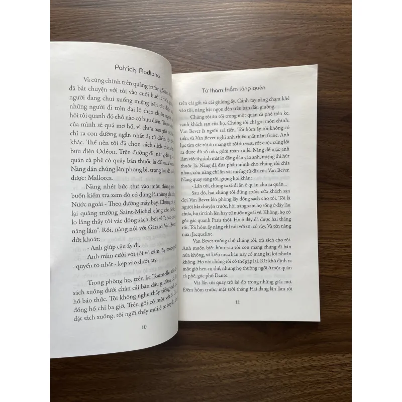 Từ thăm thẳm lãng quên - Patrick Modiano 971966