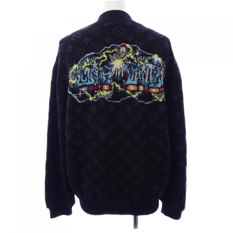 Áo khoác zip graffiti LV Louis Vuitton HNN22WJL4 - Hàng hiệu Authentic 896573