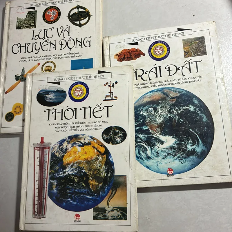 Combo Lực và chuyển động + Trái Đất + Thời Tiết (bìa cứng) 736594