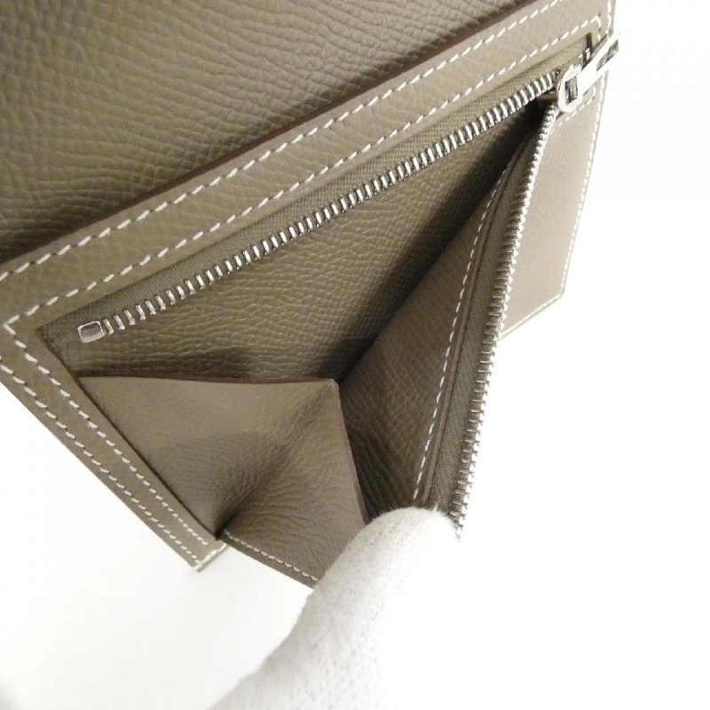 【Sản phẩm chưa sử dụng】Ví compact Hermès Bearn 039790CK 620972