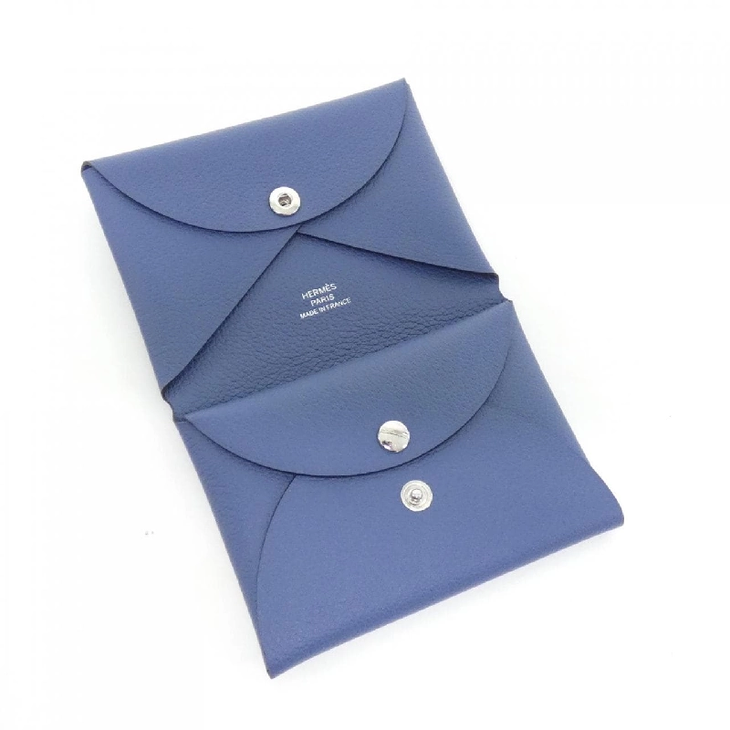 【Sản phẩm chưa sử dụng】Ví tiền Hermes Calvi Duo 085238CK 620324