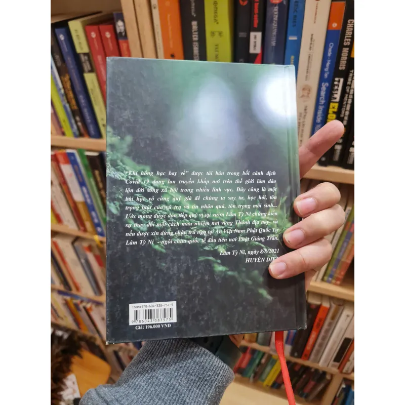 Khi Hồng Hạc Bay Về - Huyền Diệu (bìa cứng, in màu), mới 80% (TSTK) 674366