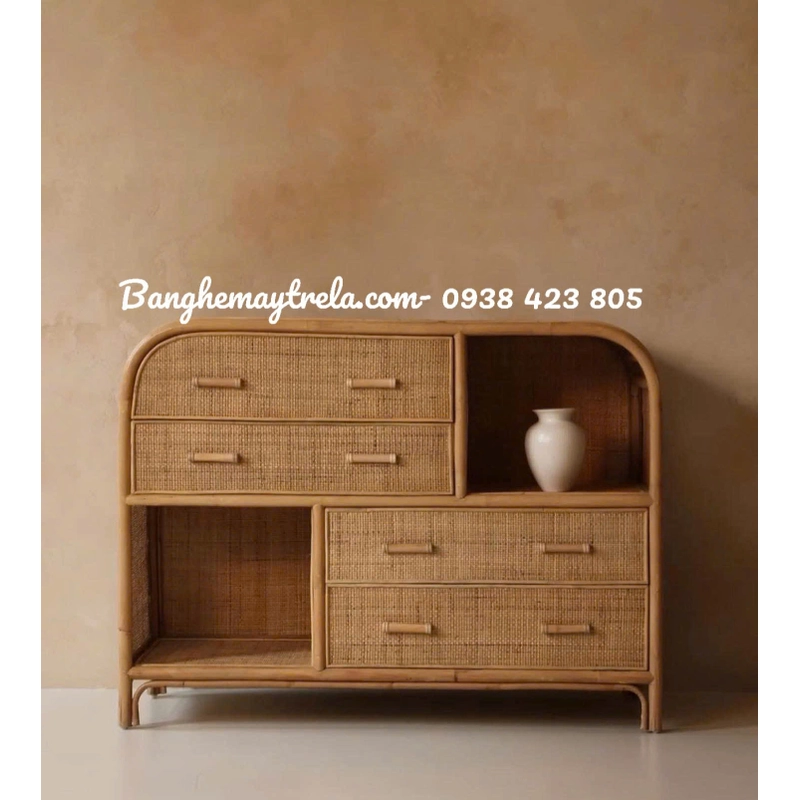 Tủ kệ mây tự nhiên 472136