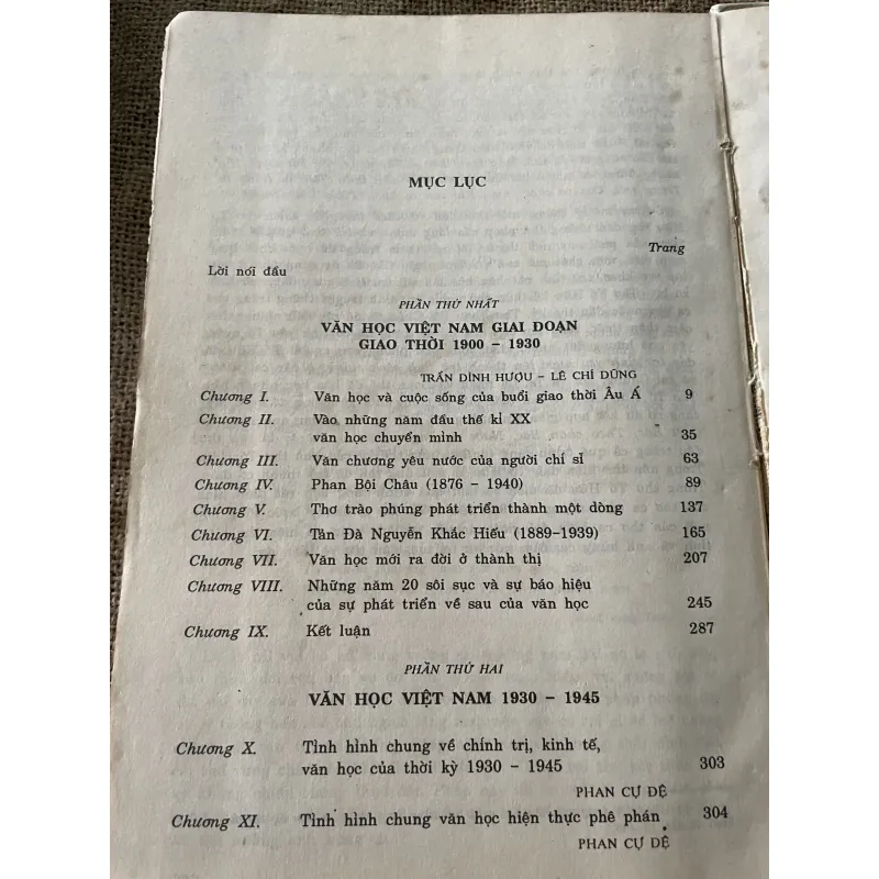 Văn học Việt Nam 1930-1945, PHAN CỰ ĐỆ- TRẦN ĐÌNH HƯỢU -NGUYỄN TRÁC NGUYỄN HOÀNH KHUNG... 792195