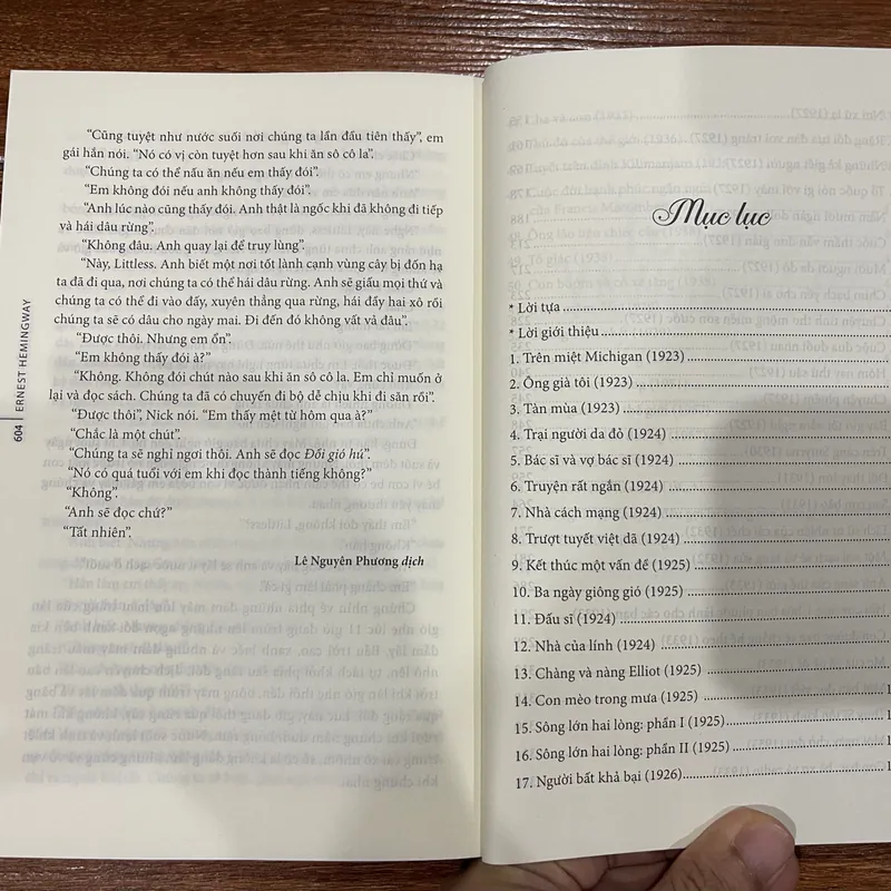 Truyện Ngắn Ernest Hemingway - Lê Huy Bắc (k3) 674905