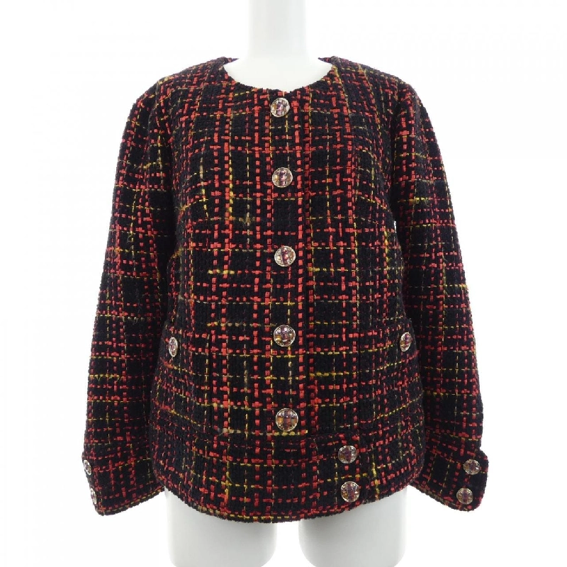 Jacket không cổ CHANEL P73176V64615 - Hàng hiệu Chính hãng 821486