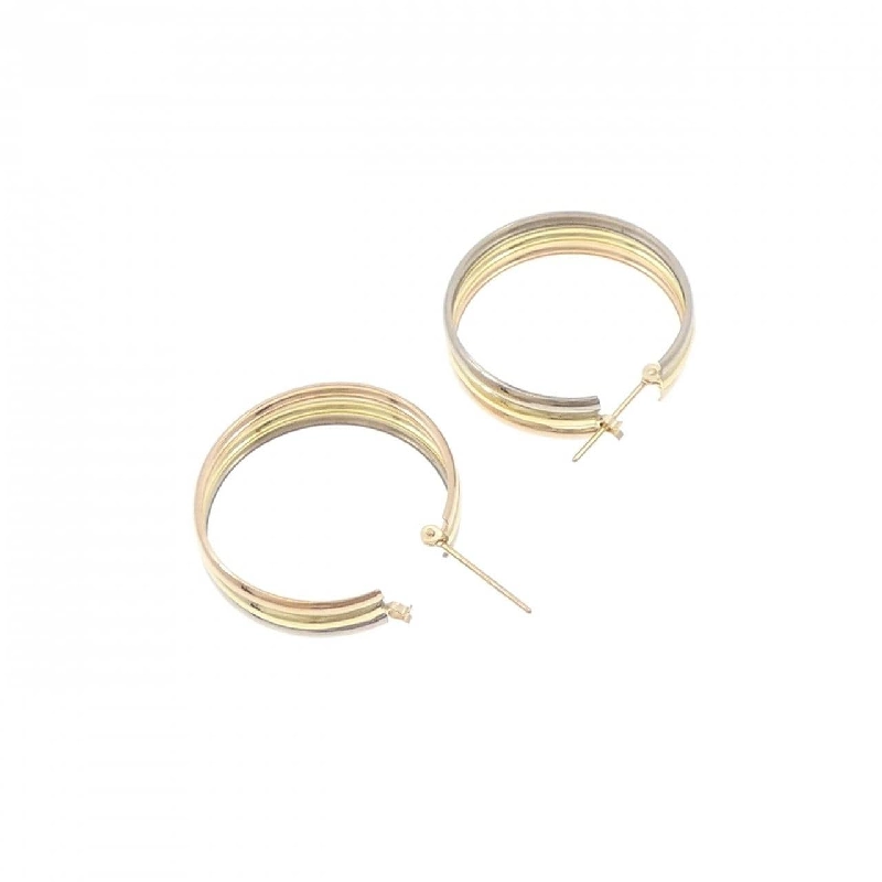 K18 Ba màu Bông tai - Hàng hiệu Chính hãng 868006