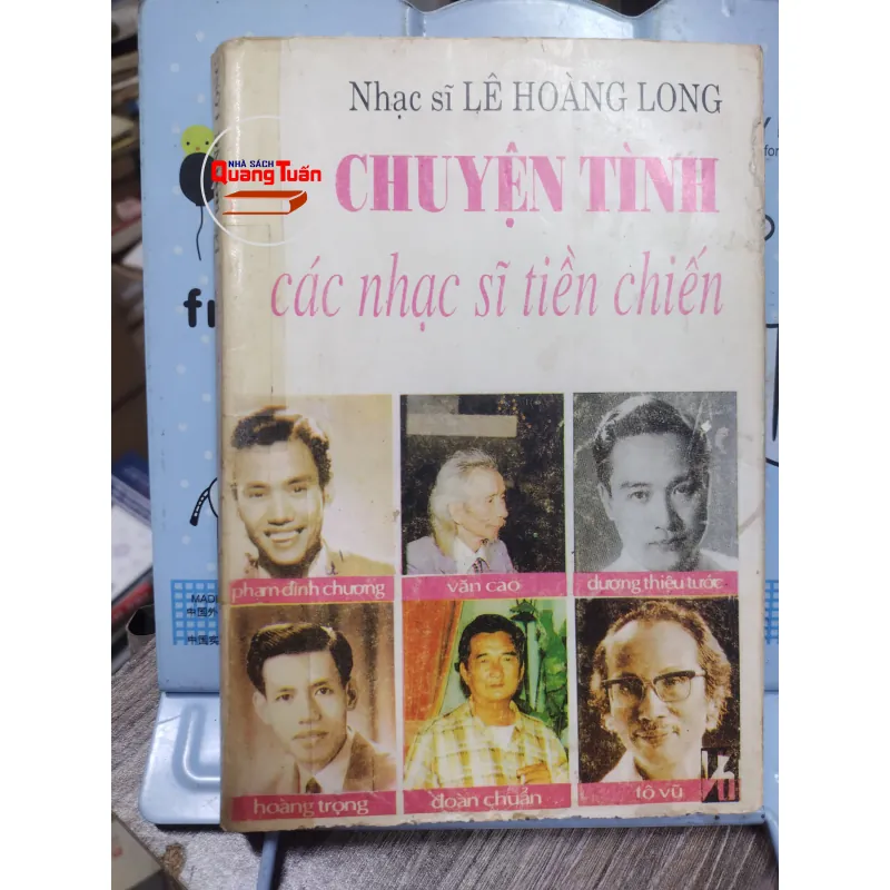 Sách: Chuyện tình các nhạc sĩ tiền chiến - TG: NS Lê Hoàng Long (A2) 749558
