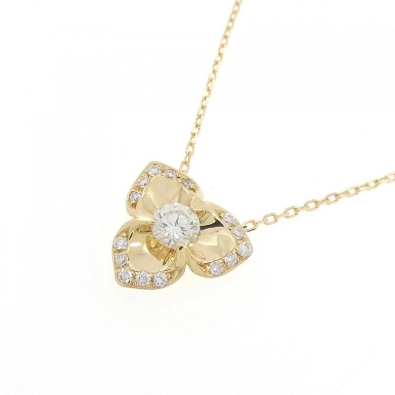 Dây chuyền kim cương K18YG 0.20CT - Hàng hiệu chính hãng 859821