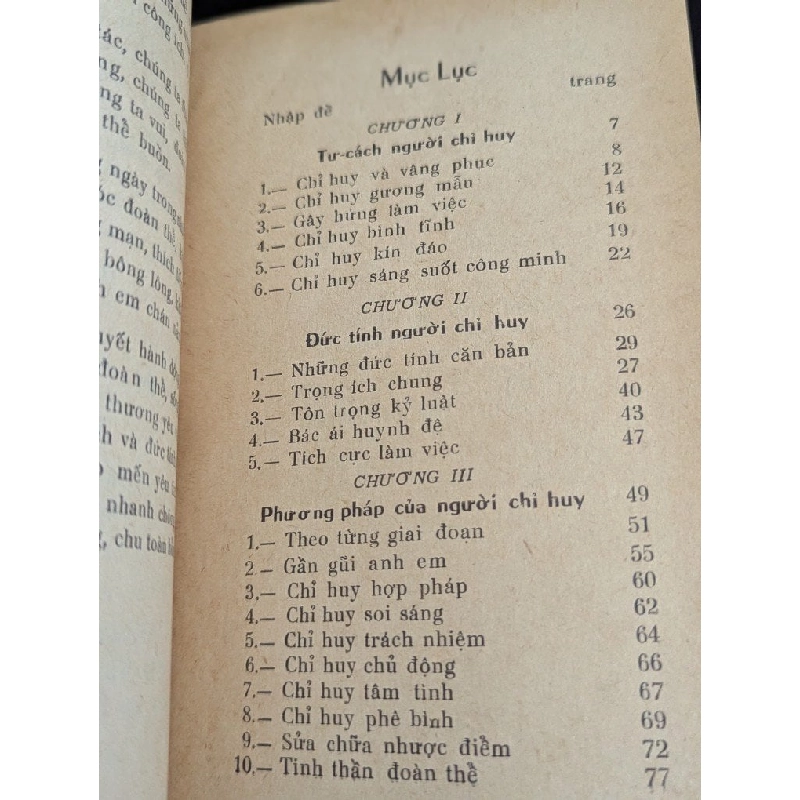 Đức tính người chỉ huy - Vũ Công 740221