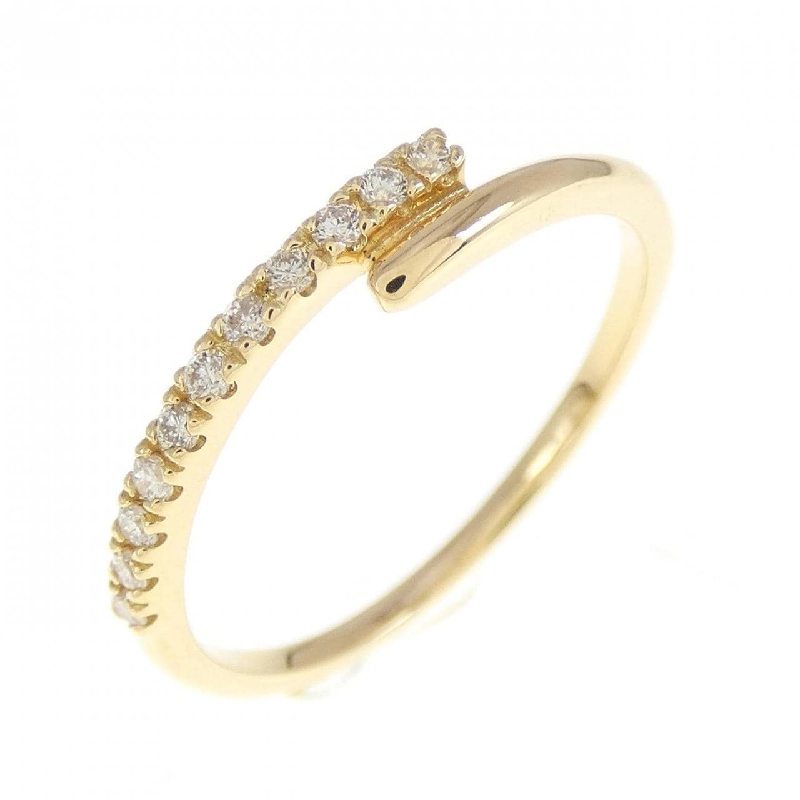 Nhẫn kim cương K18YG 0.10CT - Hàng hiệu Chính hãng 856203