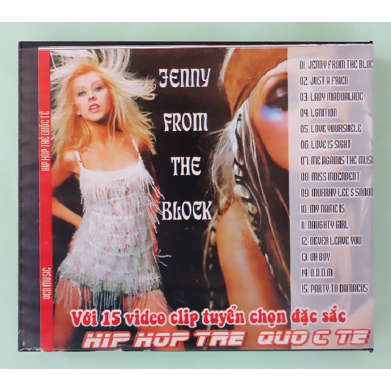 Đĩa VCD Jenny From The Block (Với 15 video clip tuyển chọn đặc sắc) xưa 19451