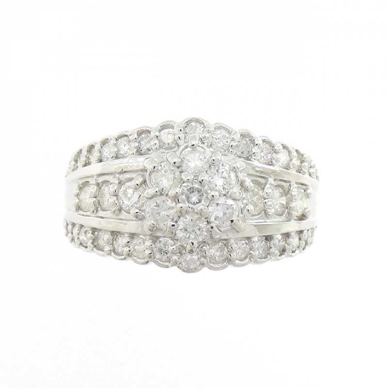 Nhẫn kim cương hoa PT900 1.0CT - Hàng hiệu Authentic 853604