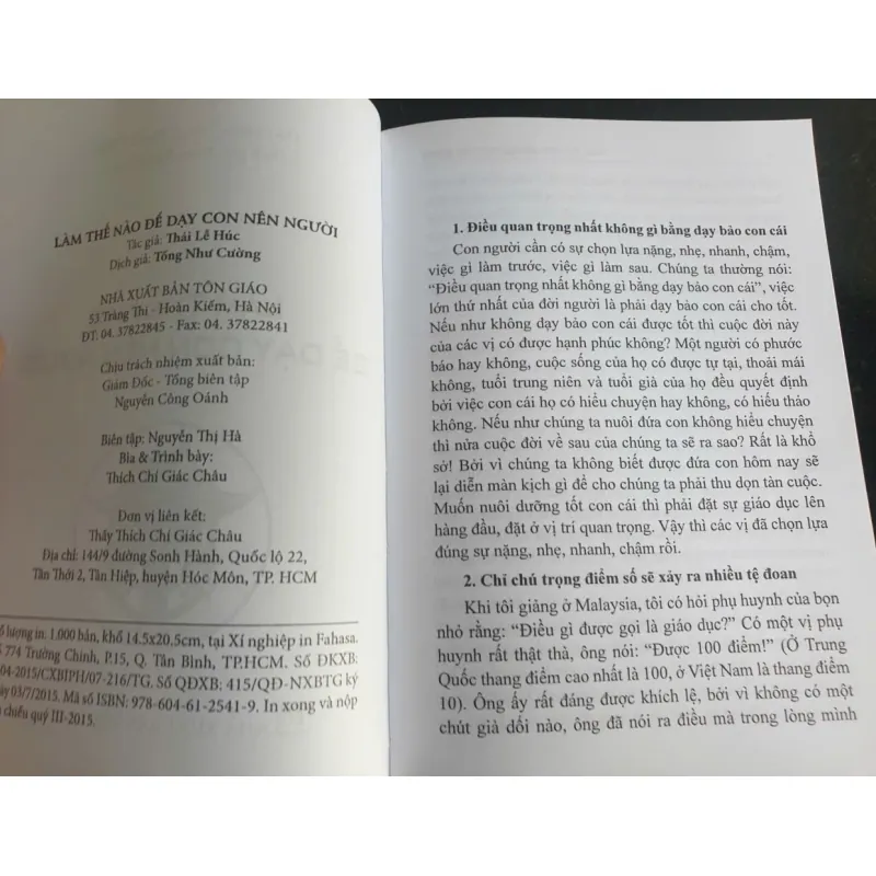 Làm Thế Nào Để Dạy Con Nên Người 698034