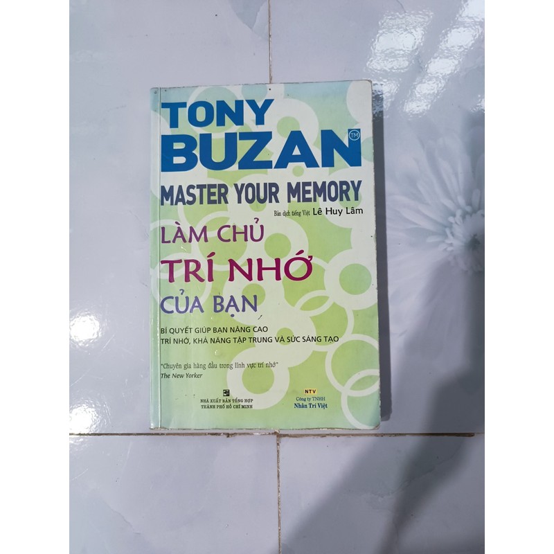 Làm chủ trí nhớ của bạn - Tony Buzan 165343