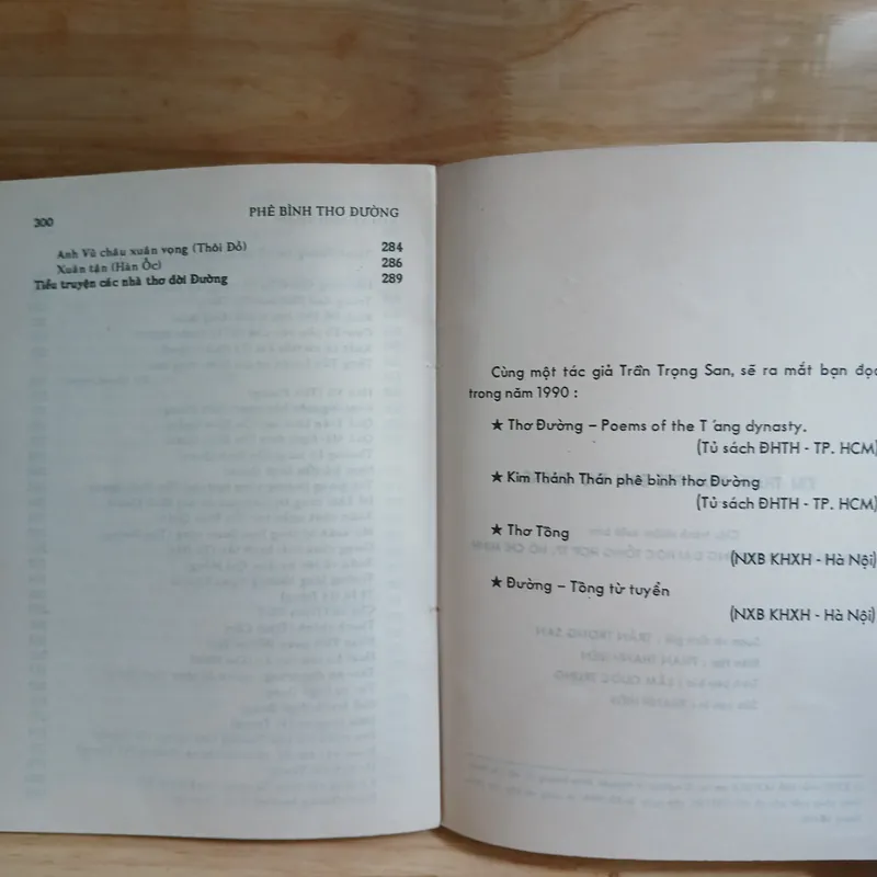 Kim Thánh Thán: Thơ Đường
& Phê Bình Thơ Đường (Trần Trọng San dịch) 558613