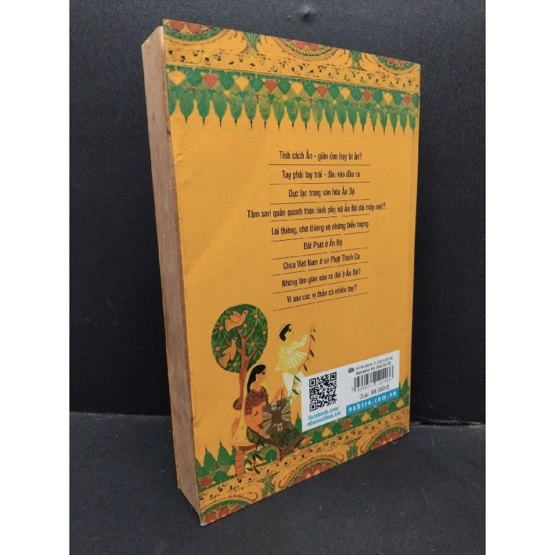 Namaskar xin chào Ấn Độ Hồ Anh Thái mới 80% bẩn bìa, tróc gáy nhẹ, ố vàng 2013 HCM.ASB3010 917306