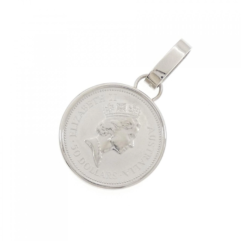 PT900(枠) Đồng xu Mặt dây chuyền - Hàng hiệu Authentic 863646