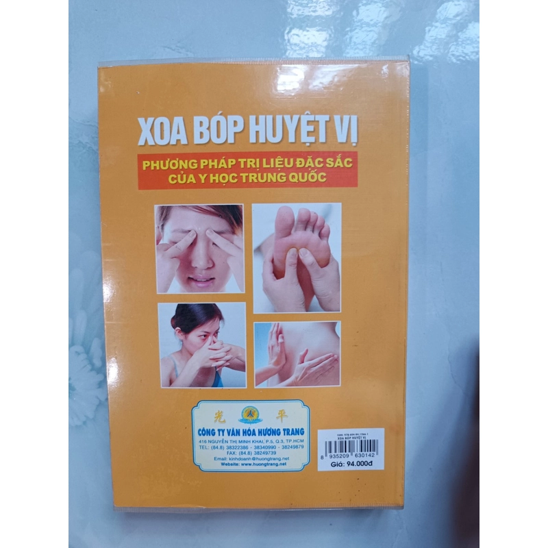 Xoa bóp huyệt vị - Đông A Sáng (mới 99%) 199735