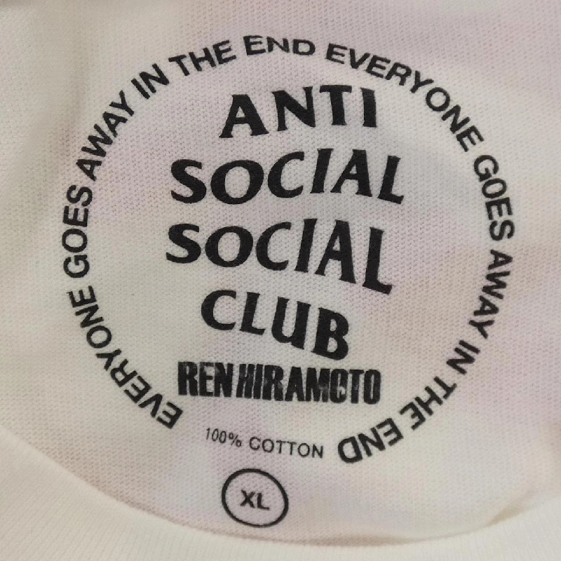 CLUB ANTI SOCIAL SOCIAL ANTI HIRAMOTO T-shirt - Hàng hiệu Chính hãng 888112