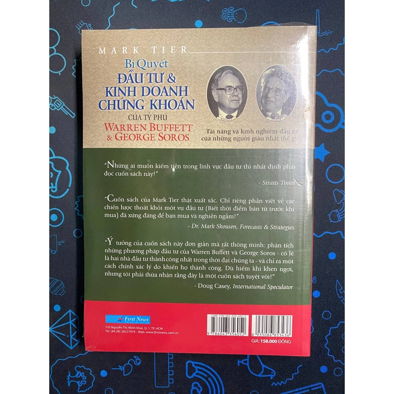 - BÍ QUYẾT ĐẦU TƯ & KINH DOANH CHỨNG KHOÁN CỦA TỶ PHÚ WARREN BUFFETT VÀ GEORGE SOROS - MỚI 361999