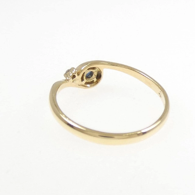 Nhẫn Sapphire K18YG - Hàng hiệu Chính hãng 853139