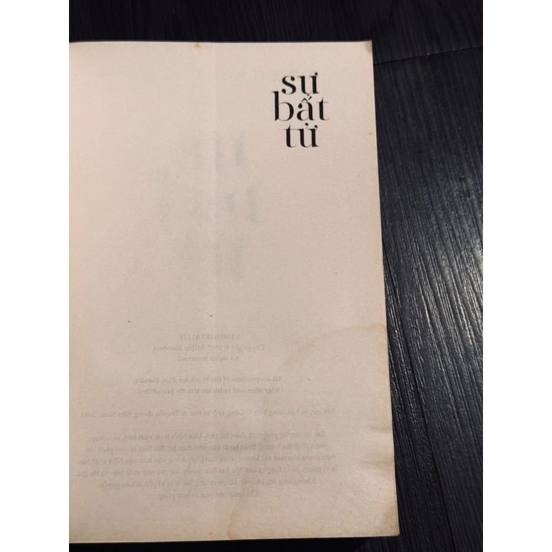Sự bất tử - Milan Kundera  470927