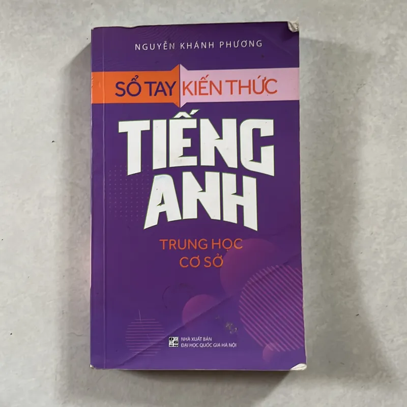 Sổ tay kiến thức Tiếng Anh THCS 602496