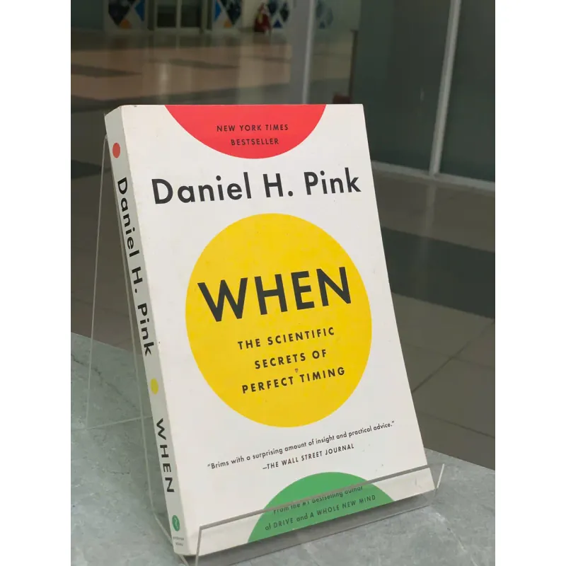 WHEN: THE SCIENTIFIC SECRECTS OF PERFECT TIMING - DANIEL H. PINK 600624