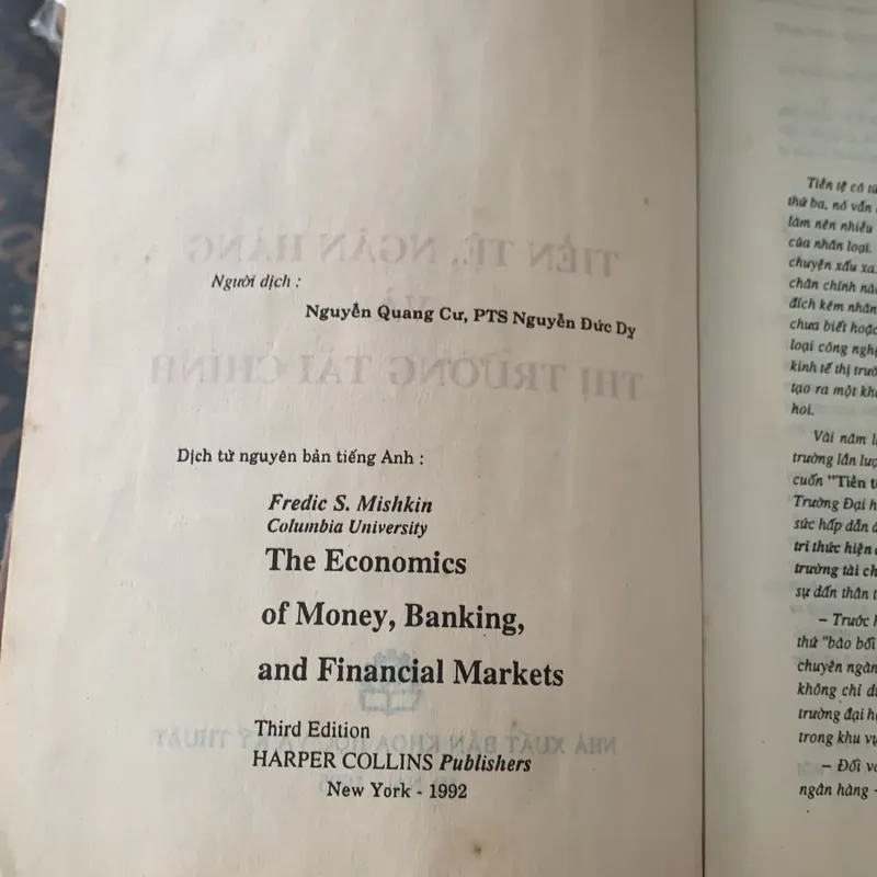Tiền tệ, ngân hàng và thị trường tài chính, FREDERIC S. MISHKIN 640577
