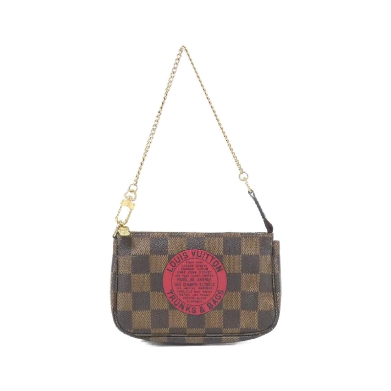 Túi đeo chéo mini Louis Vuitton Damier (T&B) Pochette Accessoires N58011 - Hàng hiệu Chính hãng 769005