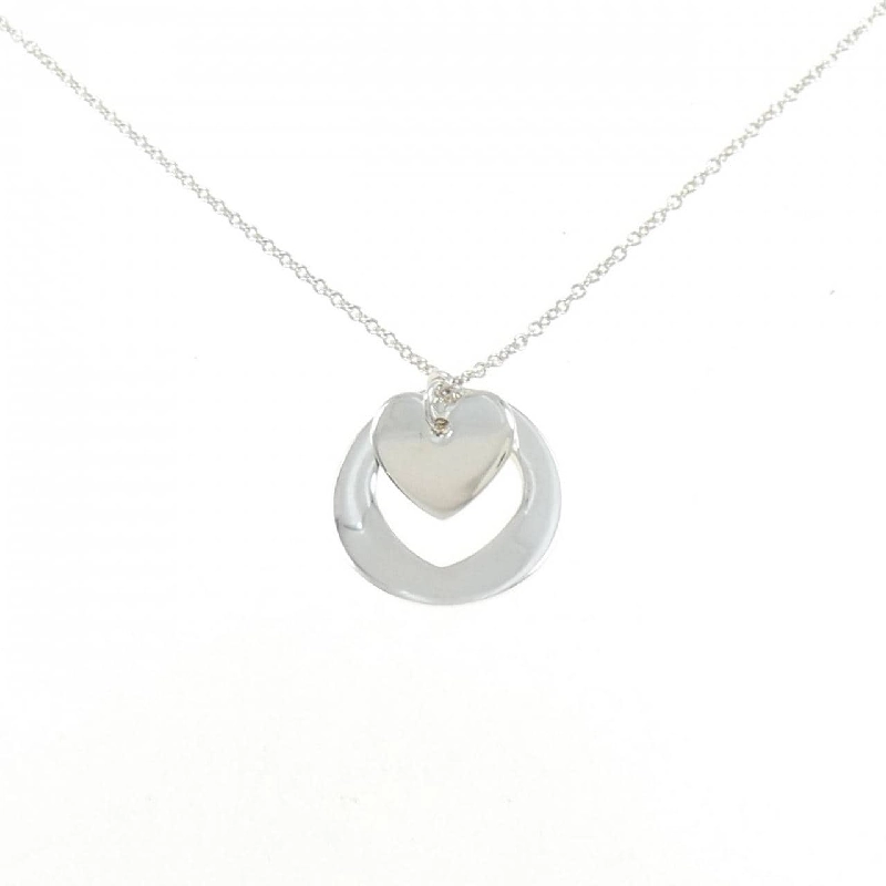 Dây chuyền hình trái tim Double Stencil Tiffany - Hàng hiệu Authentic 845887