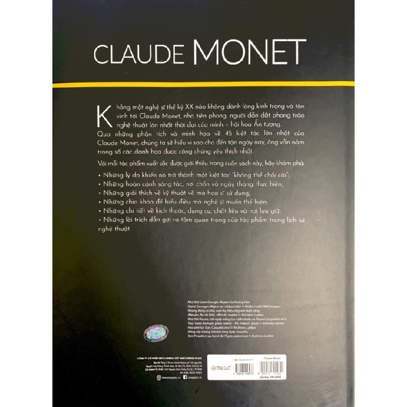 Claude Monet (Bìa Cứng) - Gerard Denizeau 138460