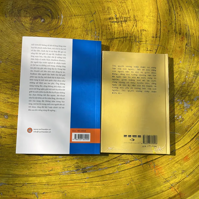 COMBO WILLIAM FAULKNER - BẤT KHUẤT & MÙA THU CHÂU THỔ 686994