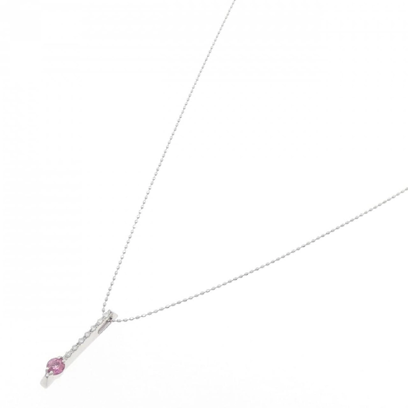 K18WG Tourmaline Necklace 0.21CT - Hàng hiệu Authentic 859986