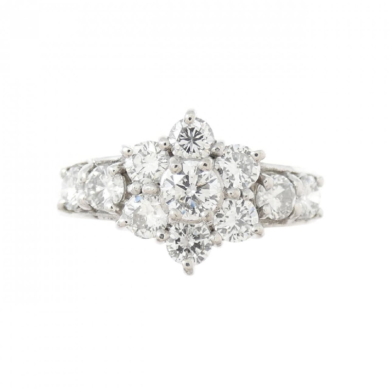 Nhẫn kim cương hoa PT900 1.03CT 669070