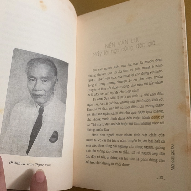 Một cơn gió bụi - Trần Trọng Kim 300962
