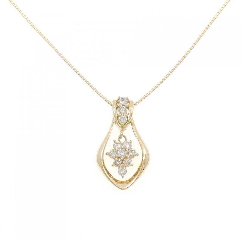 Dây chuyền kim cương K18YG 0.51CT - Hàng hiệu Chính hãng 858103