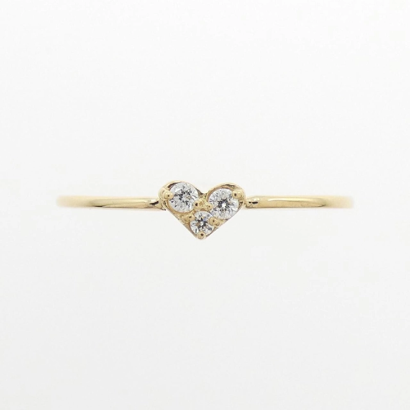 Nhẫn kim cương hình trái tim K18YG 0.05CT - Hàng hiệu Chính hãng 853463